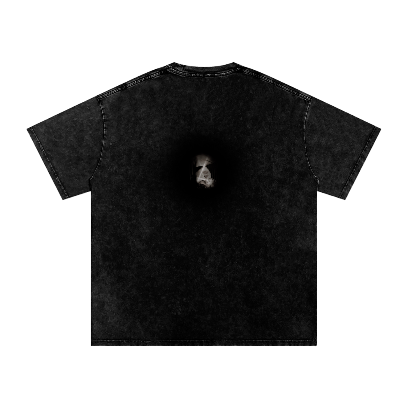 “a little longer” Shadow Black Tee