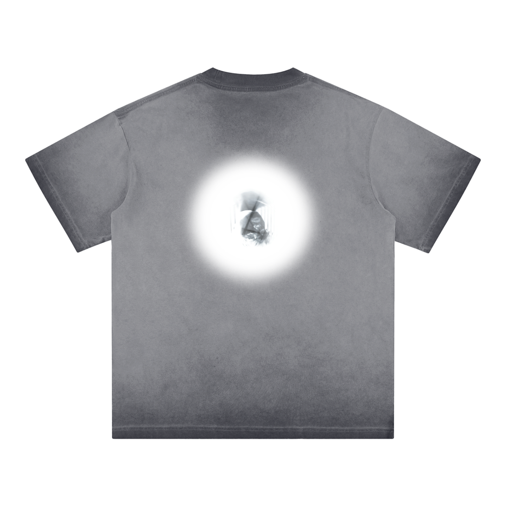 “a little longer” Inverted Grey Tee
